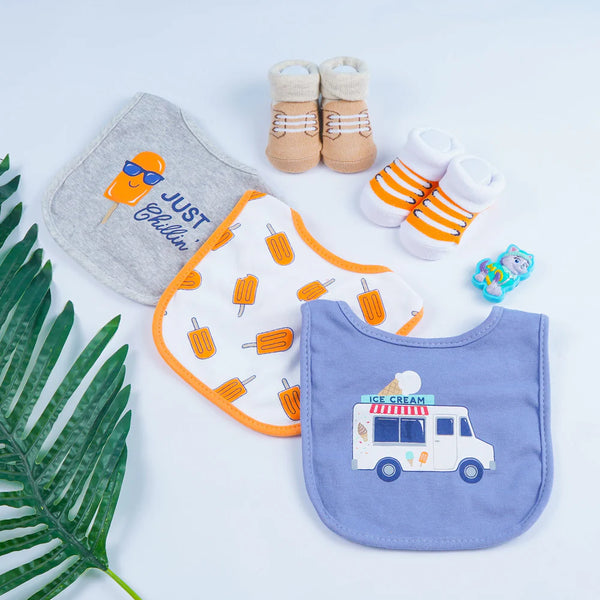 5Pcs Set Ice Cream Van Blue