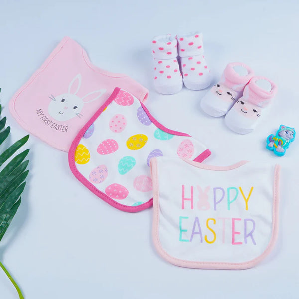 5Pcs Set My First Easter Pink