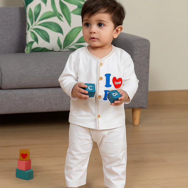 Baby Cotton Sleepsuit Set