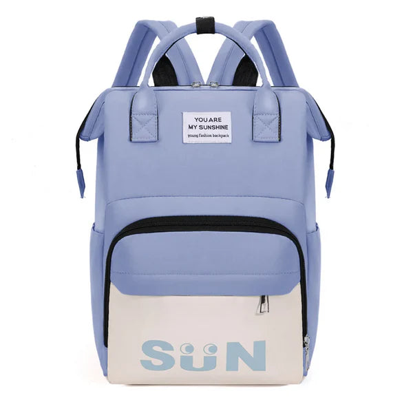 Baby Diaper Bag (Waterproof) Sun Blue - Sunshine