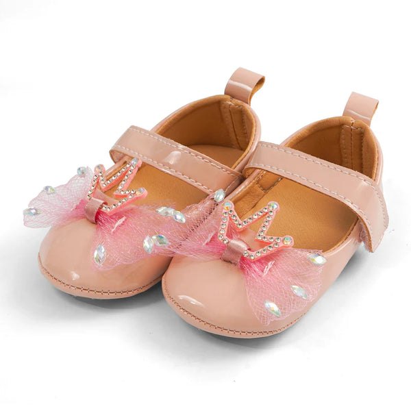 Baby Girls Sandal Crown Pink