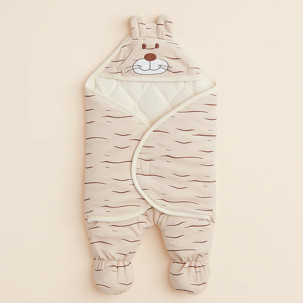Baby Hooded Character Swaddle