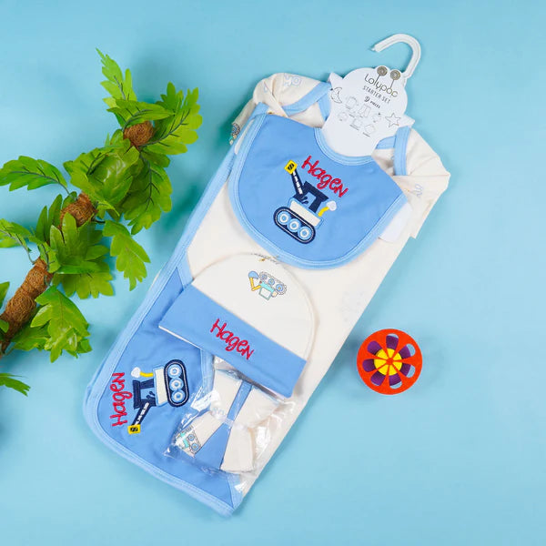 Newborn Baby 9Pcs Fleece Gift